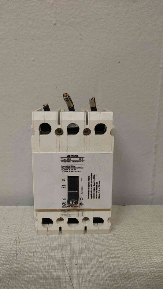 *Pickup Only* Siemens 80A 3 Pole Circuit Breaker 480Y/277V AD-7937
