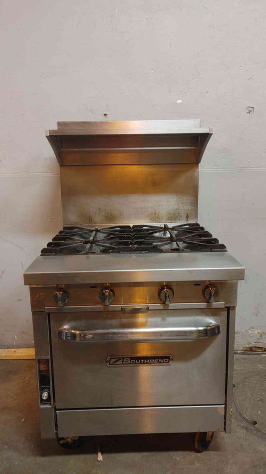 Southbend P32D-XX 32″ 4 Burner Gas Range w/ Standard Oven