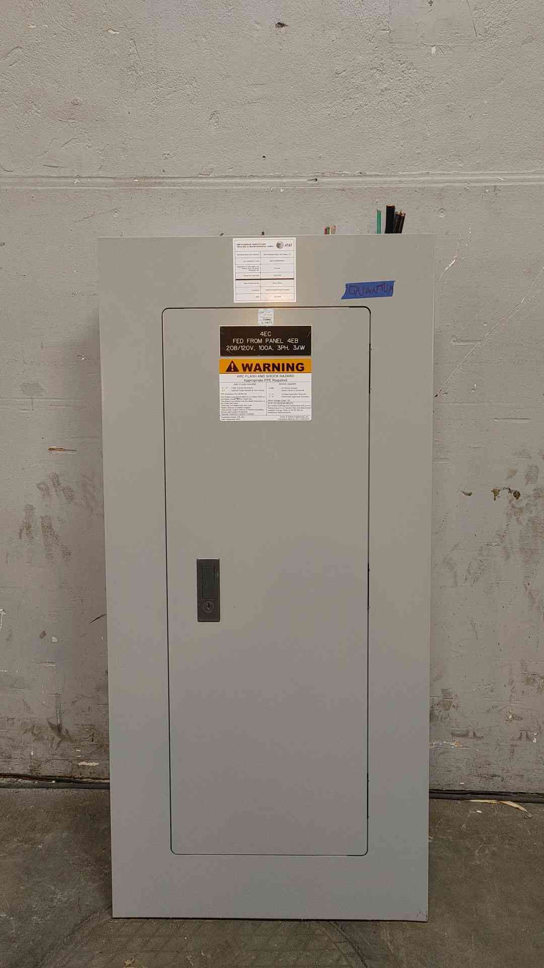 Siemens 225A Panelboard 208Y/120V 3PH 4W S3C42ML225CTF