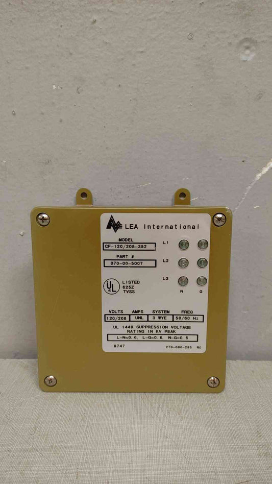 *Pickup Only* Lea International Circuit Box 120/208V CF-120