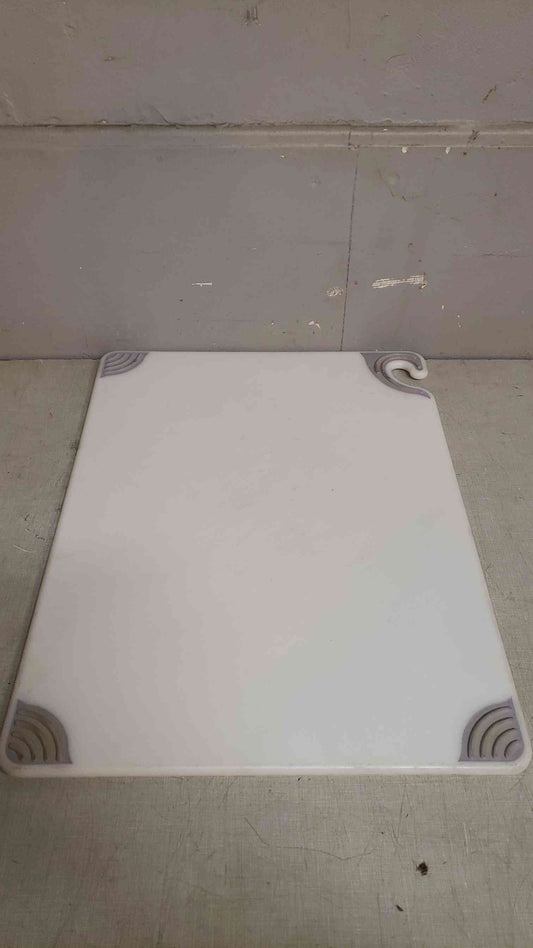 San Jamar 24"x18" White Cutting Board (SKU: 107466)