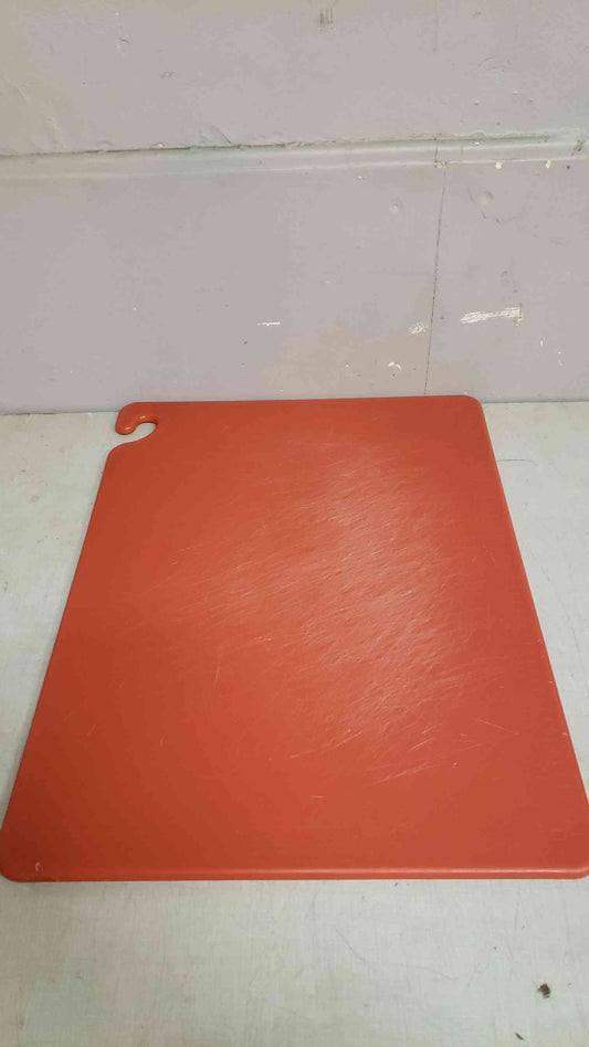 San Jamar 24"x18" Red Cutting Board (SKU: 107467)