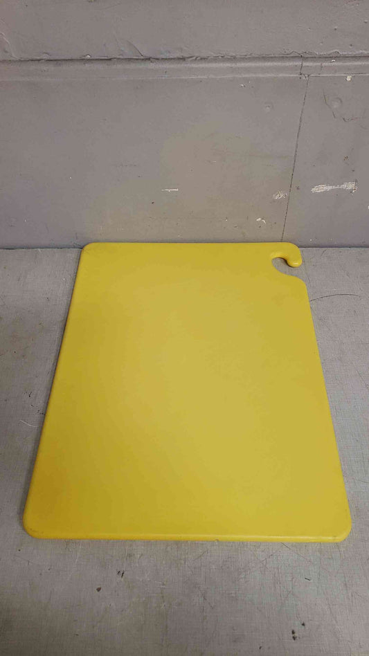 San Jamar 20"x15" Yellow Cutting Board (SKU: 107469)