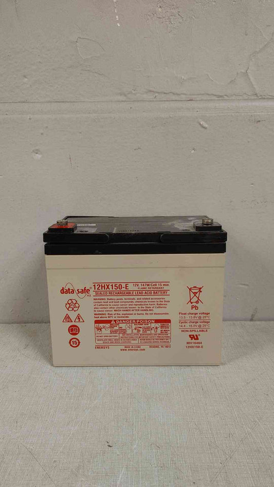 38A DataSafe Lead Acid Battery 12V 147W/Cell 12HX150-E 2019