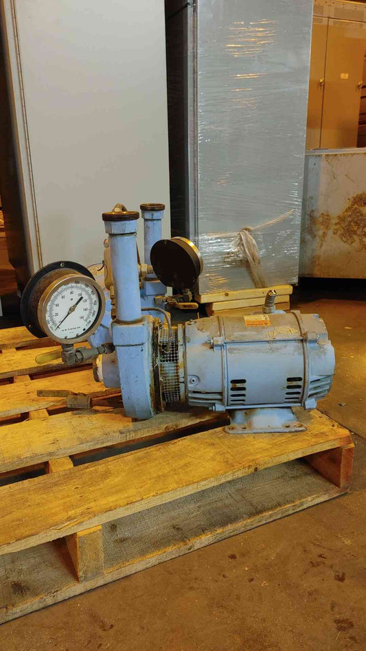 U.S. Electrical Motors 7.5HP 3PH 208-230/460V C538A Pump & Gauge