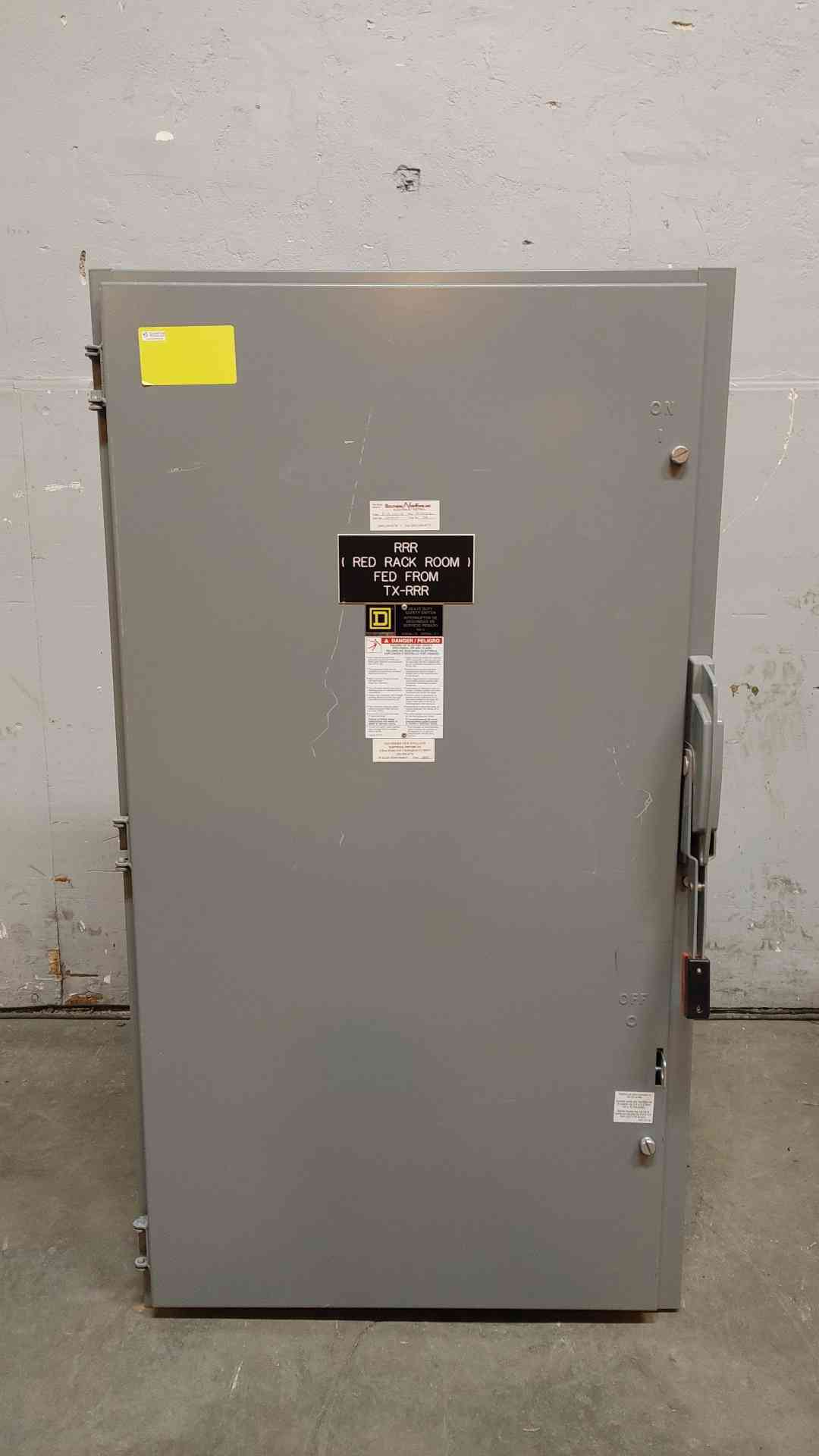 Square D Heavy Duty Safety Switch 600A 240VAC 250VDC H326N