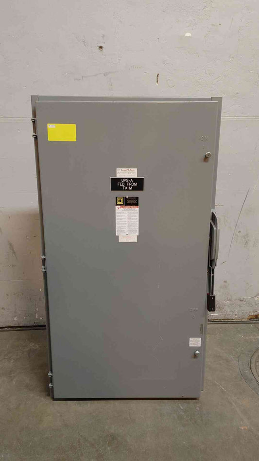Square D Heavy Duty Safety Switch 400A 240VAC 250VDC H325N