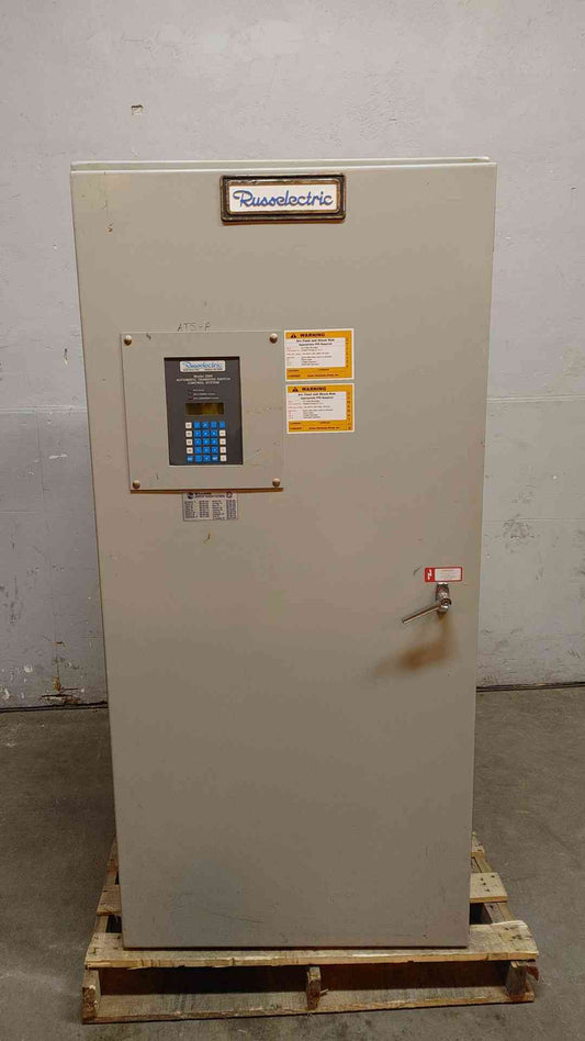 Russelectric Model 2000 Transfer Control System 800A 277/480V 3PH 4W RMT-8004CE