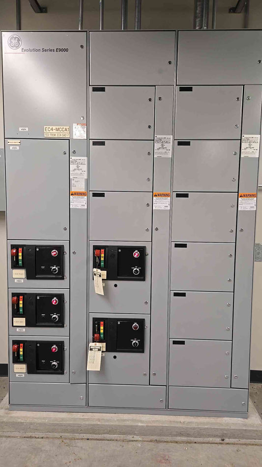 1200A GE Evolution Series E9000 Motor Control Center MCC (107815)