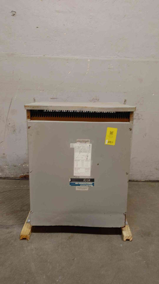 Rex Manufacturing Isolation Transformer 51KVA 3PH 460VDC x 460Y/266VAC DA51H1X/K4