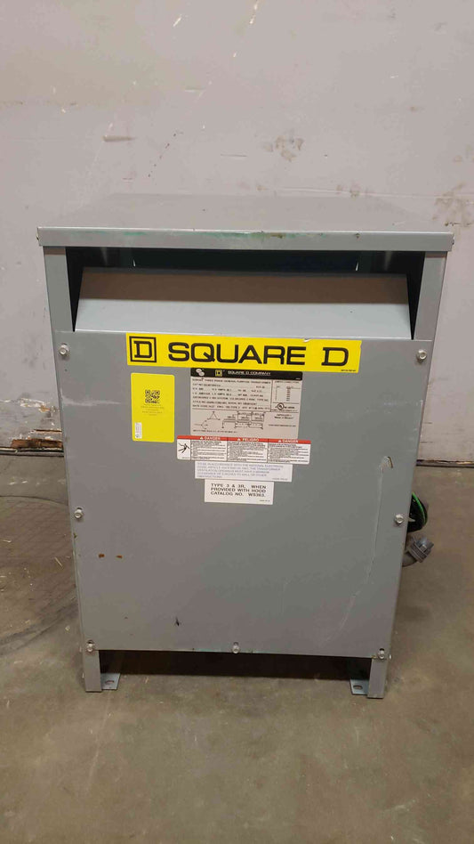 Square D 30KVA 480v x 208Y/120 3PH Transformer EE30T3HFCU (SKU: 107840)