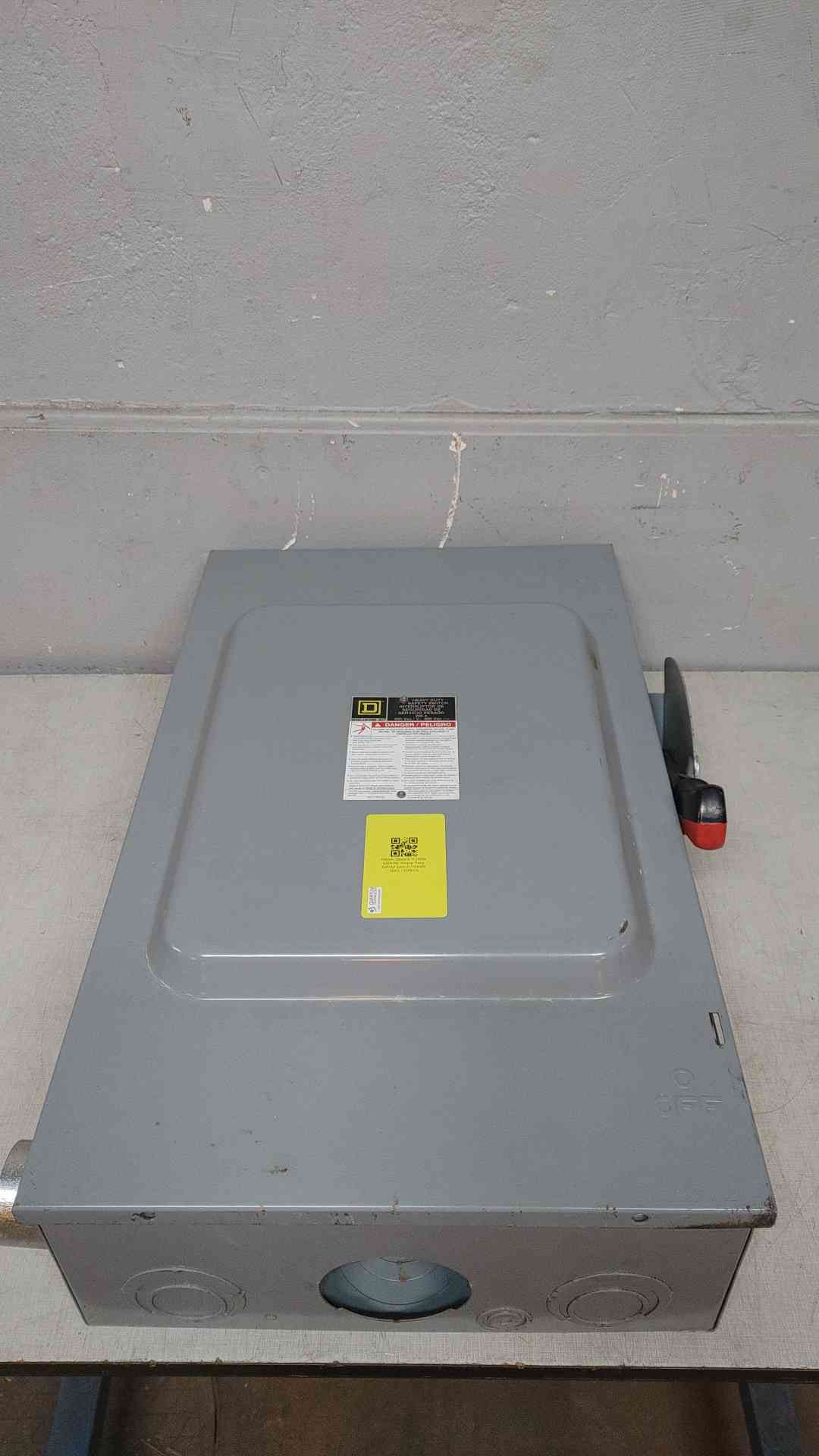 Square D 200A 600VAC Heavy Duty Safety Switch H364N (SKU: 107854)