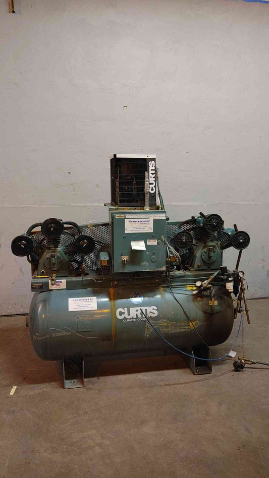 Curtis Compressor & Air Dryer 120Gal 150PSI 12DN9ED