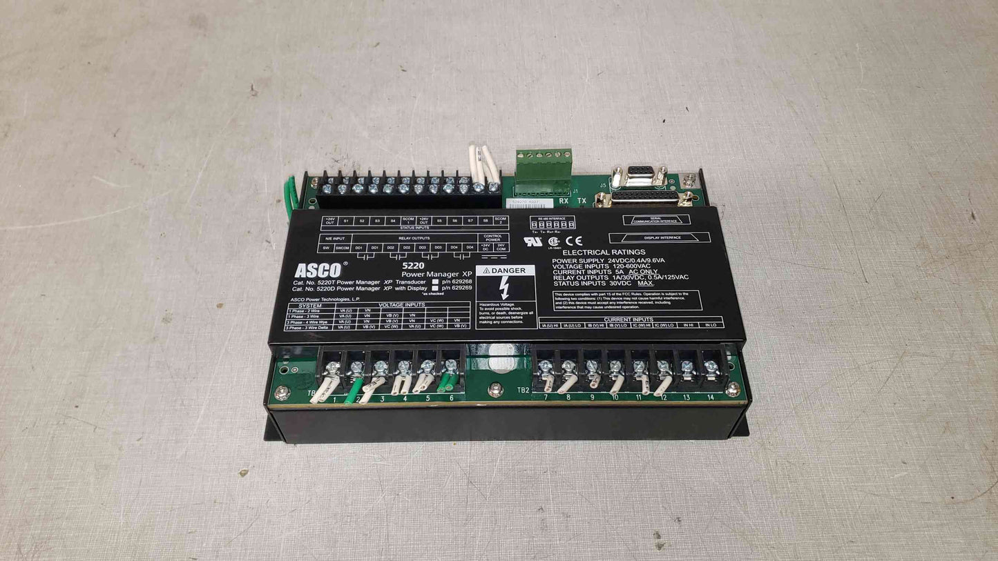ASCO 5220 Power Manager XP (SKU: 107868)