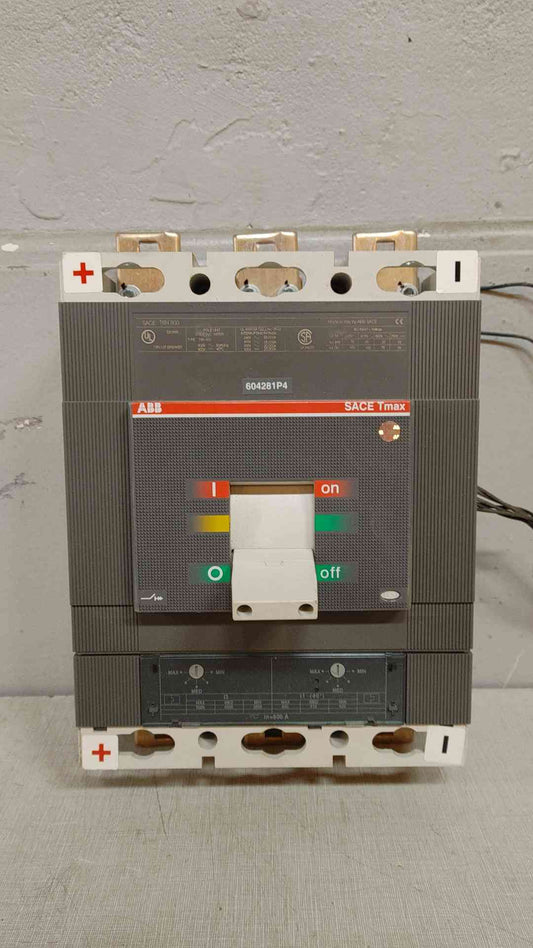ABB Circuit Breaker 3 Pole 600A 600V T6N 600