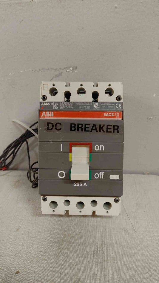 ABB Circuit Breaker 3 Pole 225A DP-3671 (107918)