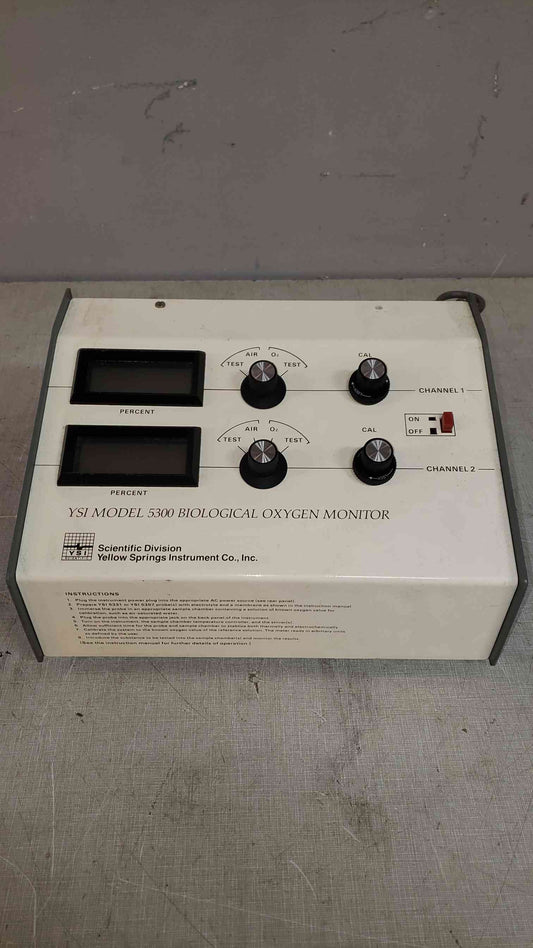 YSI 120V Model 5300 Biological Oxygen Monitor (SKU: 108028)