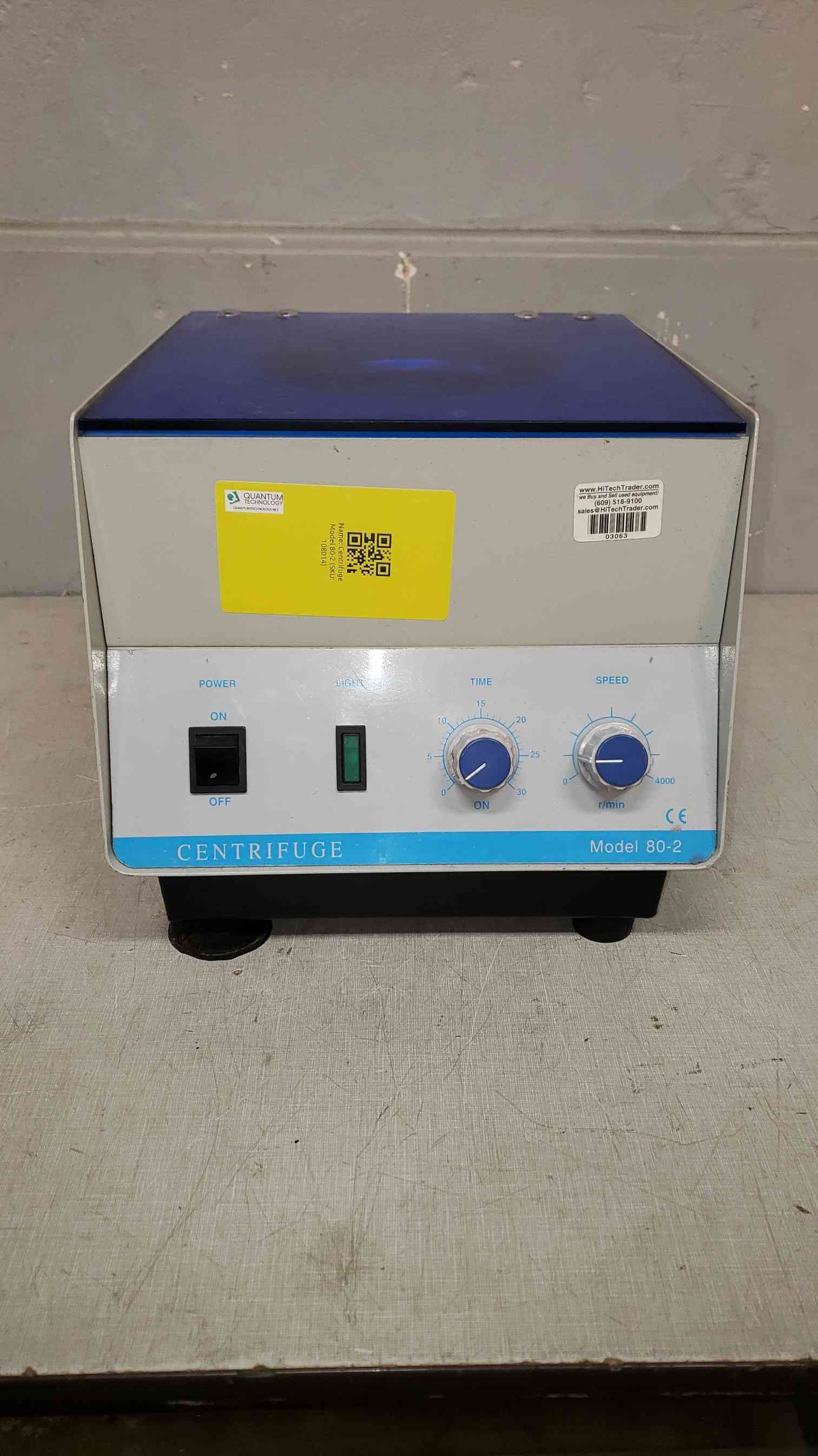 Centrifuge Model 80-2 (SKU: 108014)