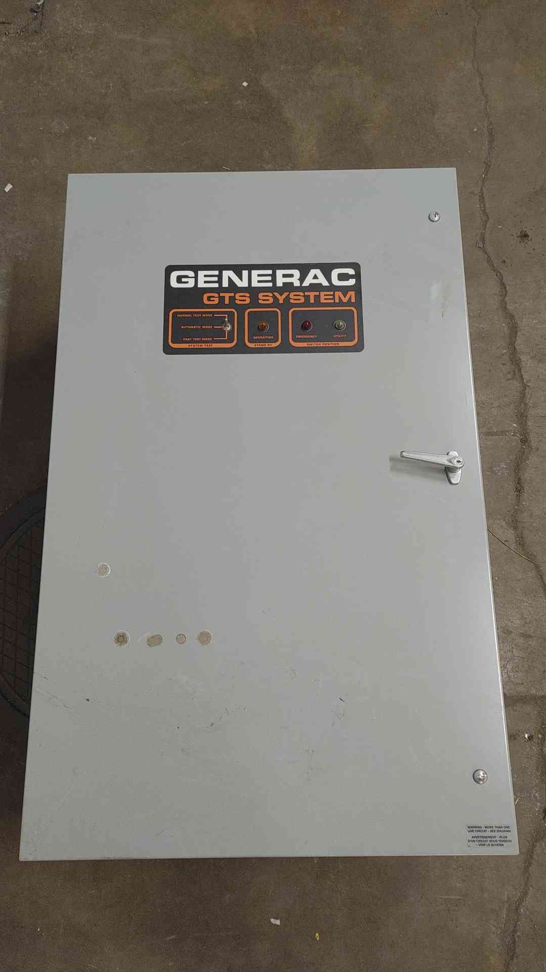 Generac ATS 120/240V 300A 97A04276-W 1PH Automatic Transfer Switch