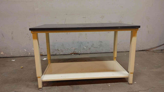 4' Black Epoxy Table Chem Resistant Lab Desk