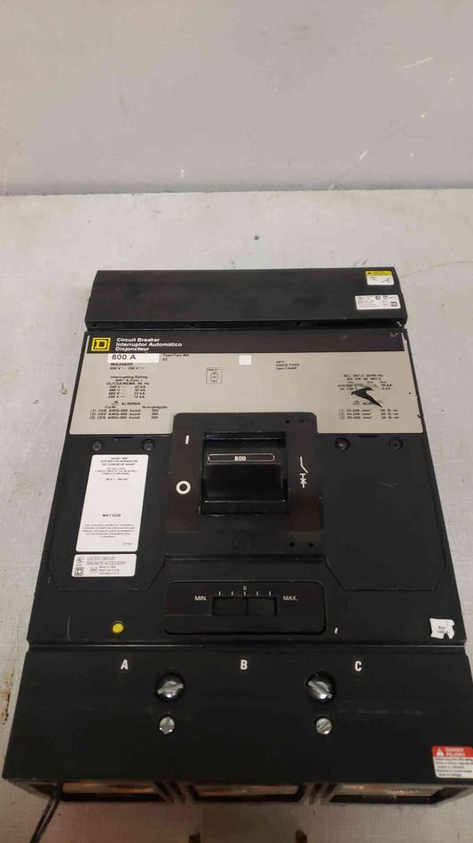 Square D 800A 600V Breaker MA36800 I-Line (SKU: 108148)