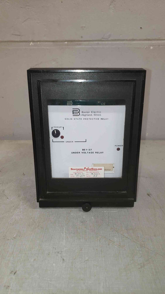 Basler Electric Under Voltage Relay BE1-27 (SKU: 108252)