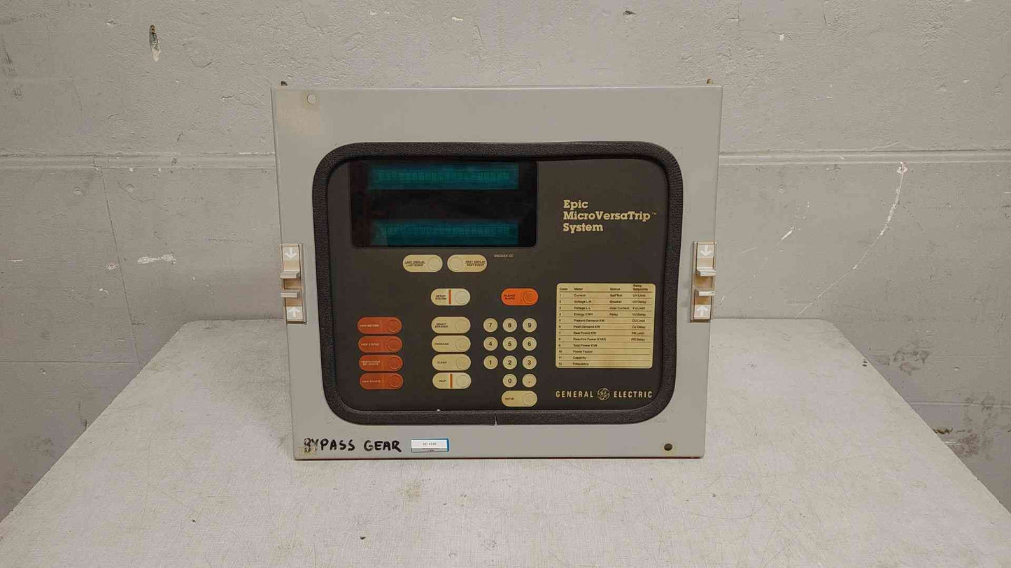 General Electric Epic MicroVersaTrip Bypass System 20D2 (108261)