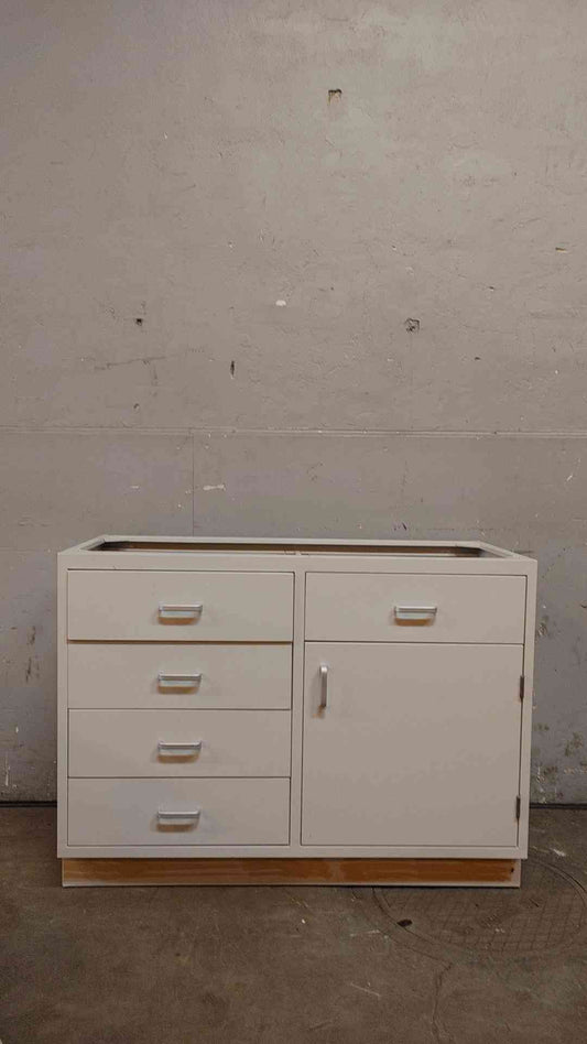 4' Duralab Mixed Casework White (108307)