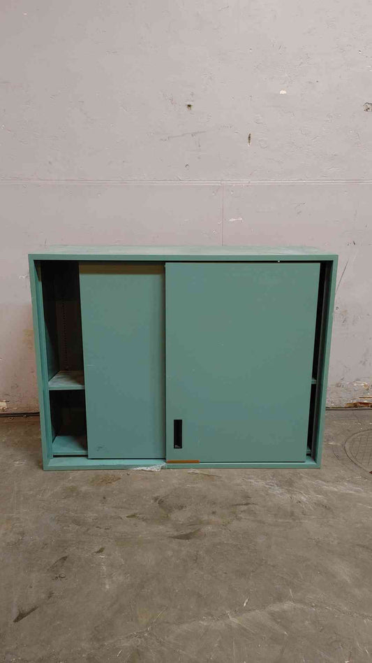 4' Hamilton Recessed Solid Sliding Doors Overhead Casework (108334)