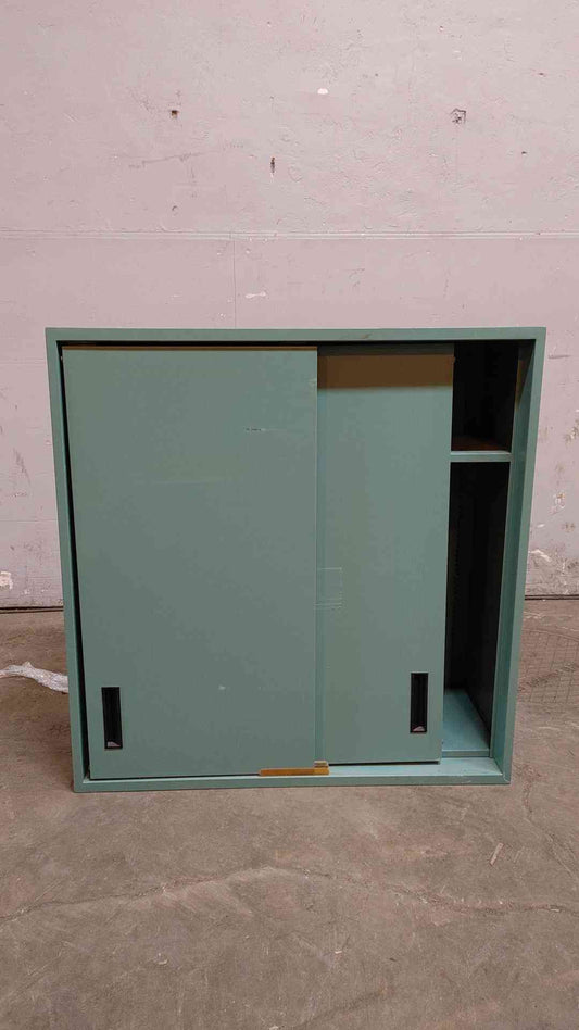 3' Hamilton Recessed Solid Sliding Door Overhead Casework (108337)
