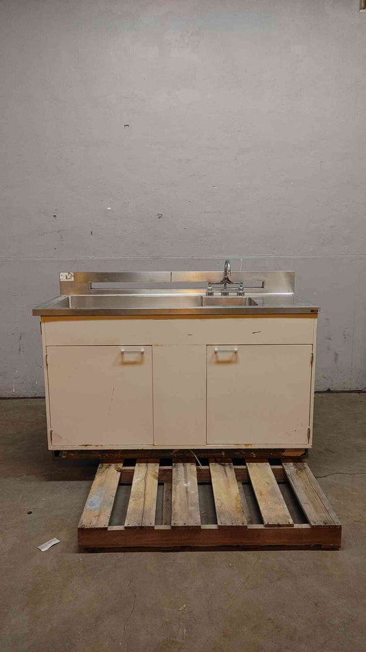 5' St.Charles Stainless Steel Sink Base Bundle (108339)
