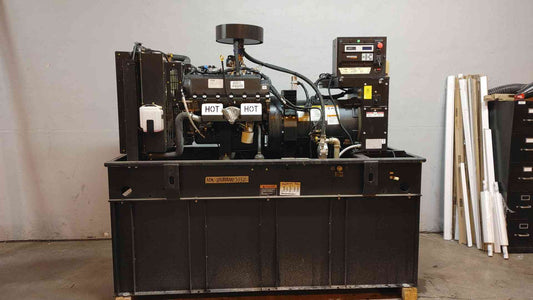 60KW Generac Generator 1PH 2Hrs! Nat Gas Propane LOAD TESTED (108318)
