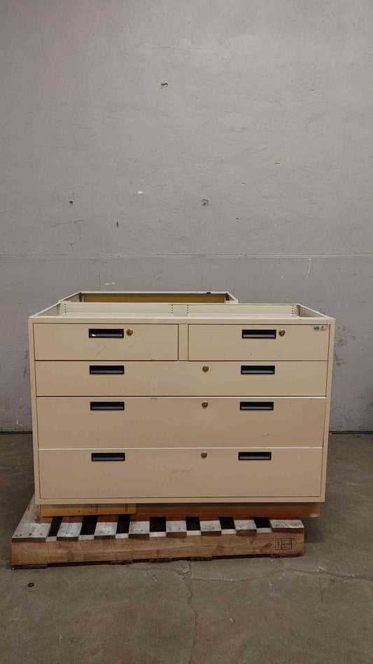 4' Hamilton Recessed Drawers Only White Casework (108359)