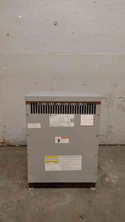 GE Dry Type Transformer 45KVA 3PH 9T83B3873 480v x 208/120v (108360)