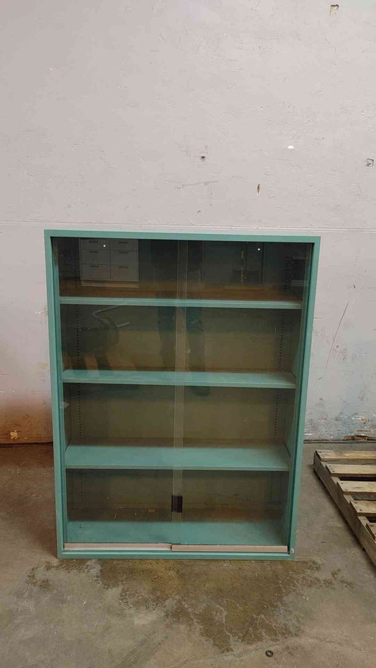 3' Tall Sliding Glass Door Overhead Casework (108397)