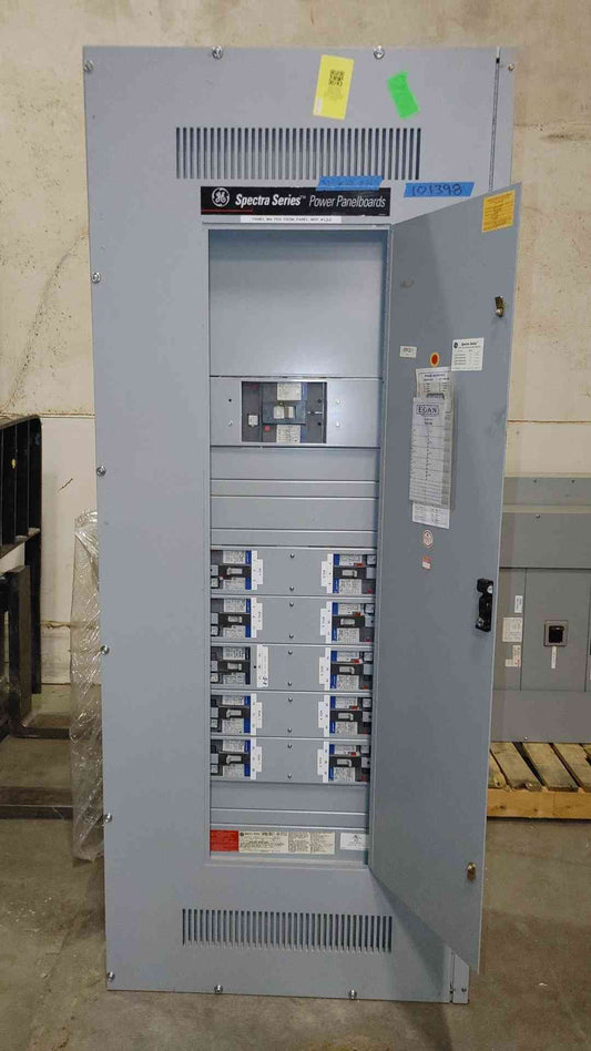 400A  480V GE Spectra Series Panelboard 480V, 277V 3Ph 10 Breaker & Main (MDP #1,3,5) (101398)(101398)
