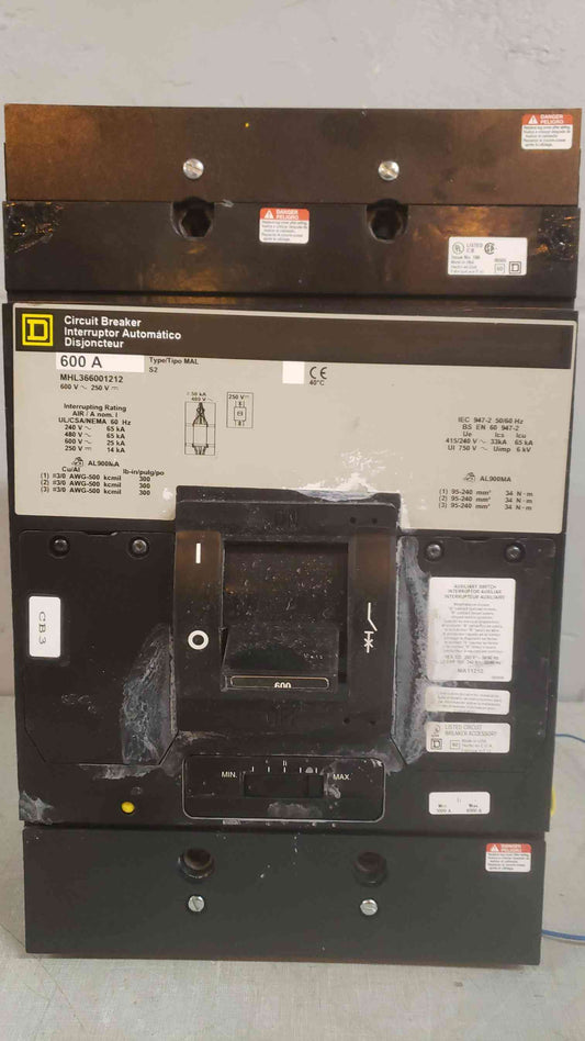 Square D Circuit Breaker 600A (108499)
