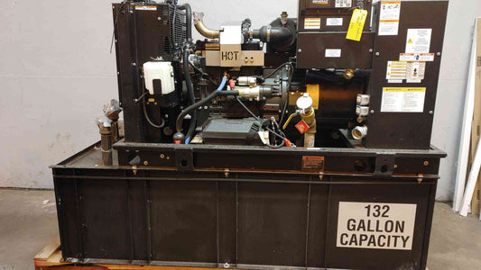 30KW Generac Diesel Generator 1PH 2Hrs 2015 LOAD TESTED (SKU: 108591)