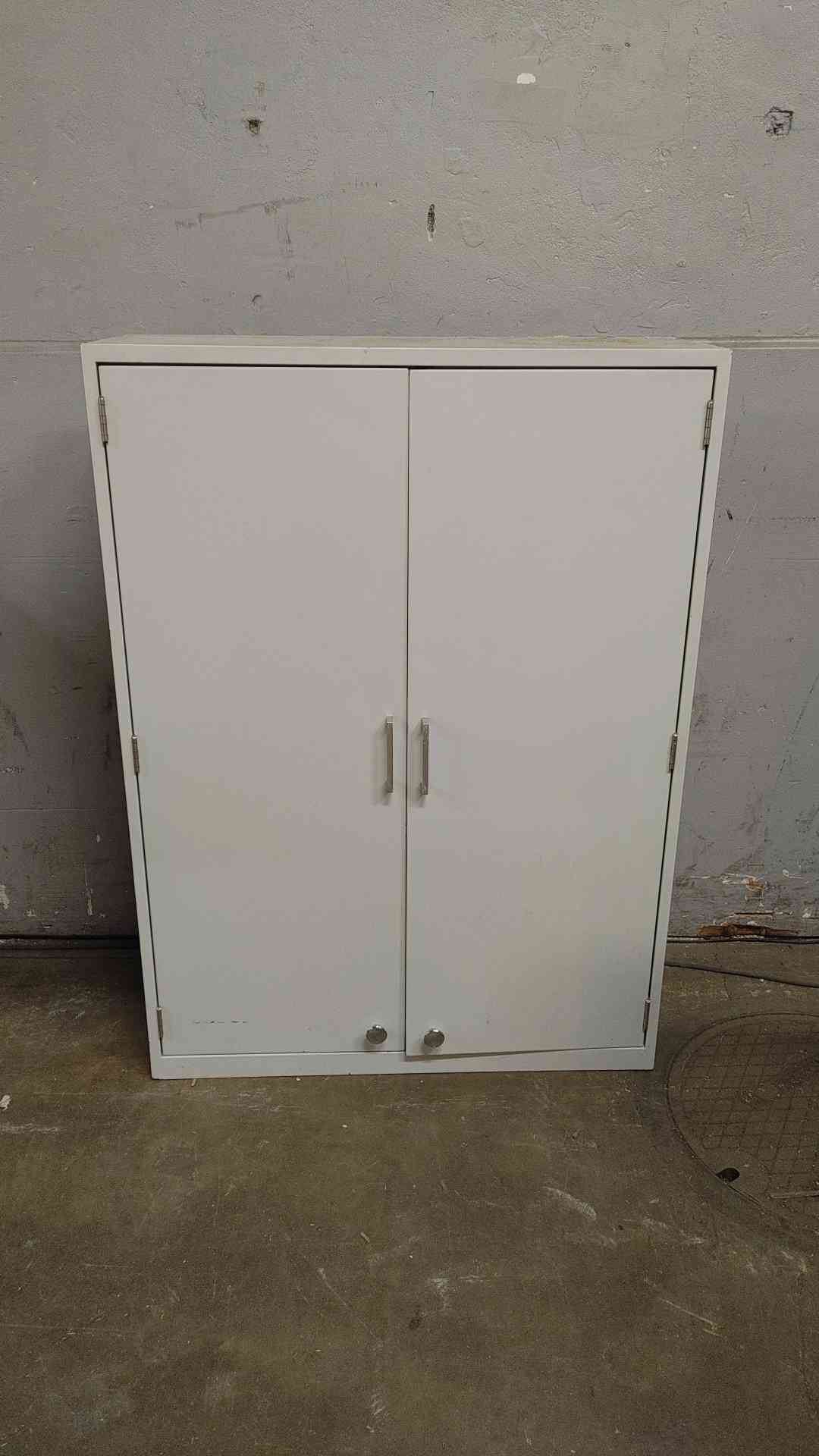 Hamilton 3' Dual Metal Swinging Doors Overhead Cabinet (108652)
