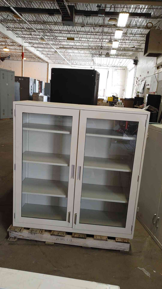4' Hamilton Glass Doors Overhead Casework (108658)