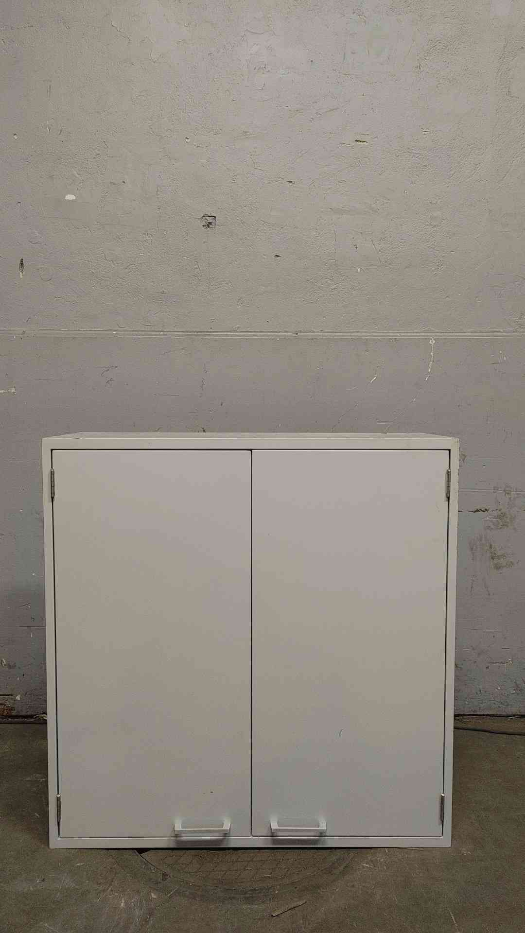 3' Hamilton Dual Solid Metal Door Overhead Casework (108644)