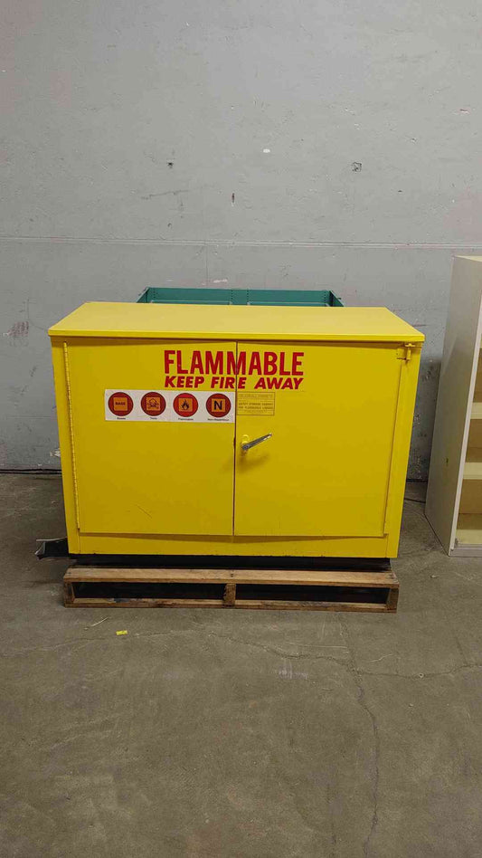 4'x3' Securall Safety Storage Cabinet Flammable Standing Height Casework (108647)