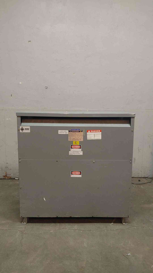 Square D Sorgel Transformer 112.5KVA 3PH 480v x 208Y/120V 112T3HBISNLP (108685)