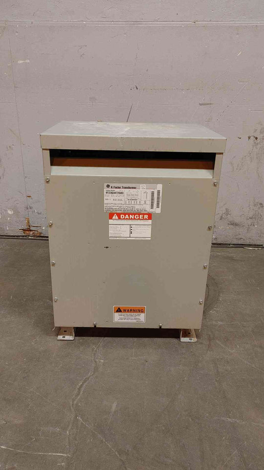 30KVA GE K Factor Transformer 9T23Q3472G03 3 Phase 480V x 208/120v (108695)