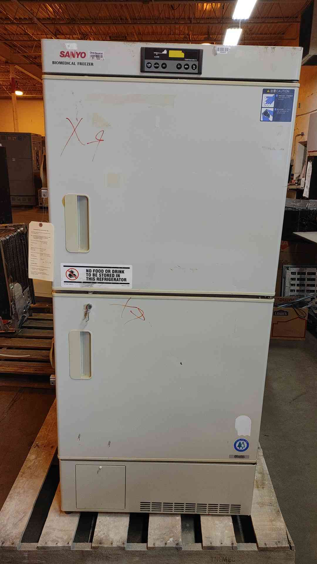 Sanyo Biomedical Freezer MDF-U537 Refrigerant (108698)