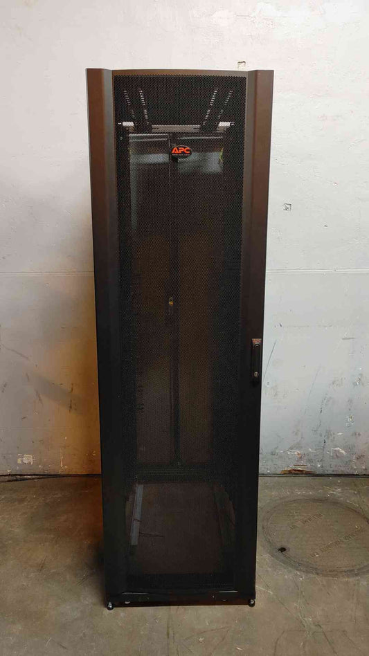 42U APC Fully Enclosed Rolling Server Rack AR3100 (108760)