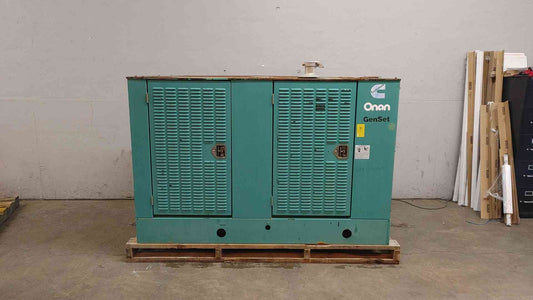 Onon Cummins Genset 65KW Generator 1PH 120/240V 1068Hrs LP/NG GGHB-3374573 (108783)