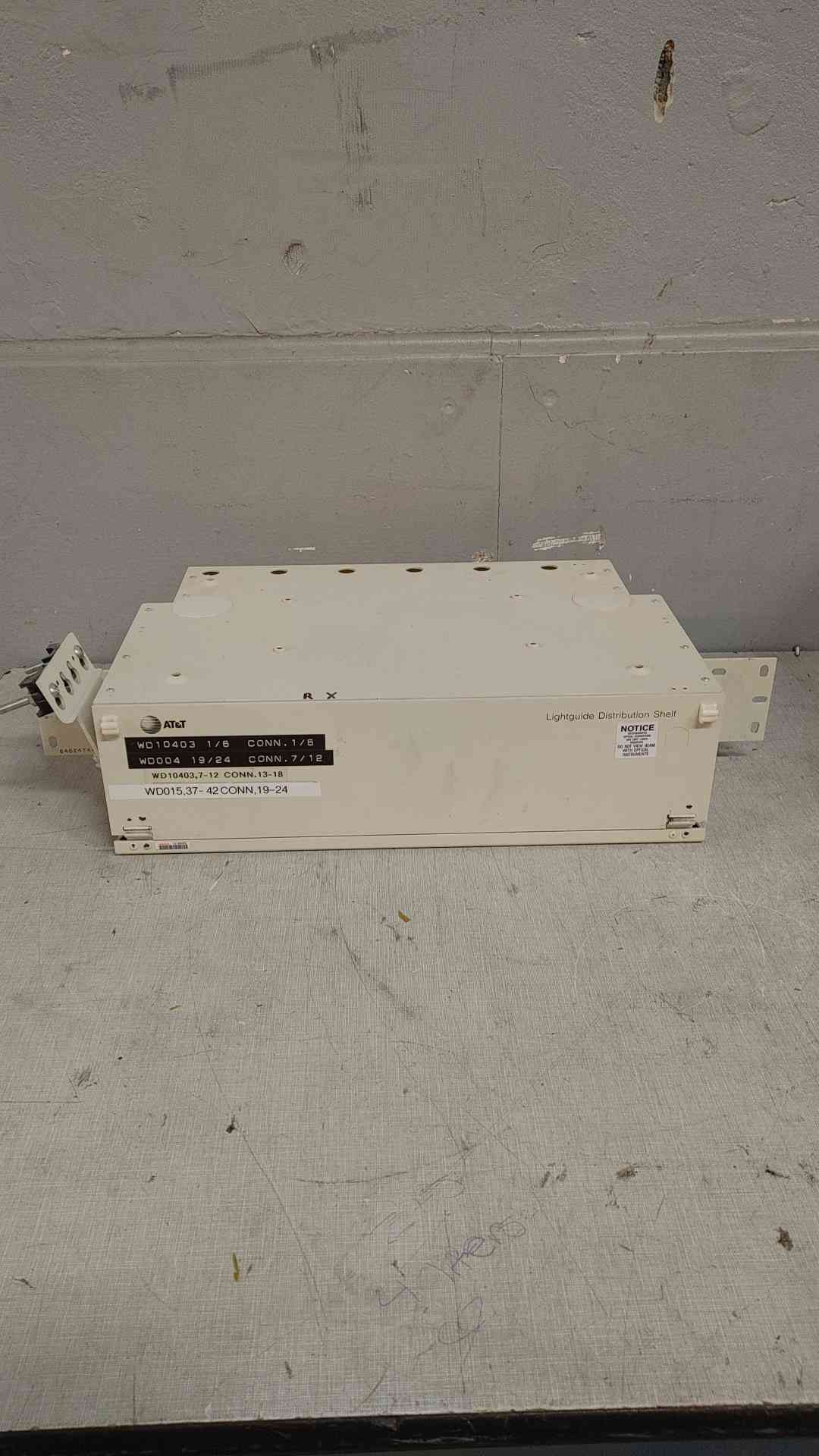 AT&T Lightguide Distribution Shelf (108807)