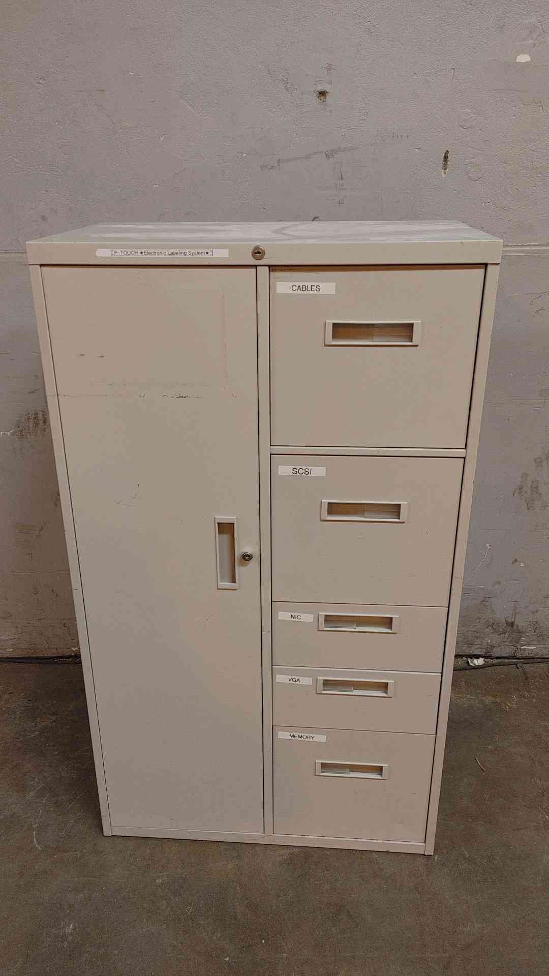 30" Mixed Filing & Storage Cabinet (108821)