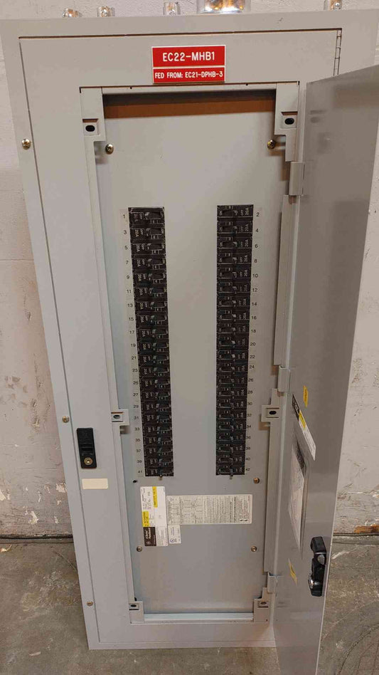 General Electric A Series Panelboard AEF3422MBX 225 AMP 480/277 VOLTS 3 PHASE 4 WIRE (108888)